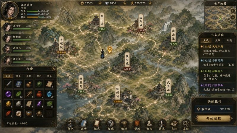 金庸群侠传5爱与死仙狐MOD六周年 章节事件 专题图 3